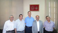 Prof. Ahmed TEWFIK visit to EECE Dept on 16 August 2011